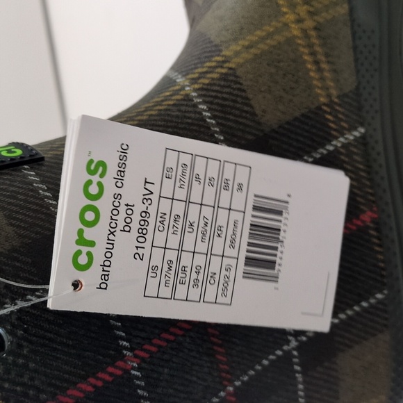 Crocs & Barbour Classic Boot Callab - Picture 6 of 7